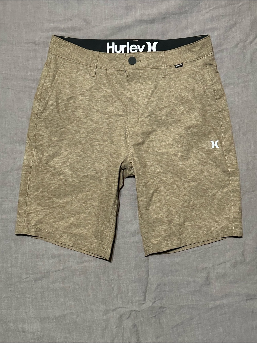 Hurley Men’s Khaki Hybrid Shorts